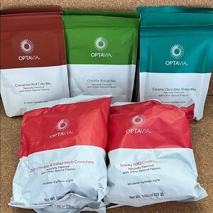 Optavia Assorted Mixes and Crunchers
